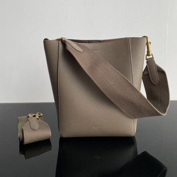 Sangle Seau Bucket 24 Bag Peanut Brown Calfskin