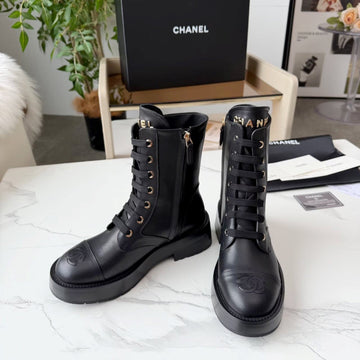 CC 26S Ankle Boot Black Leather