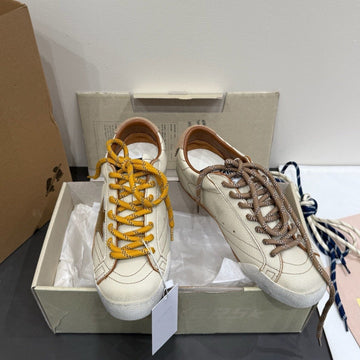 Dc 25 Golden Goos Superstar Trainers Beige Cowhide & Rubber 334967