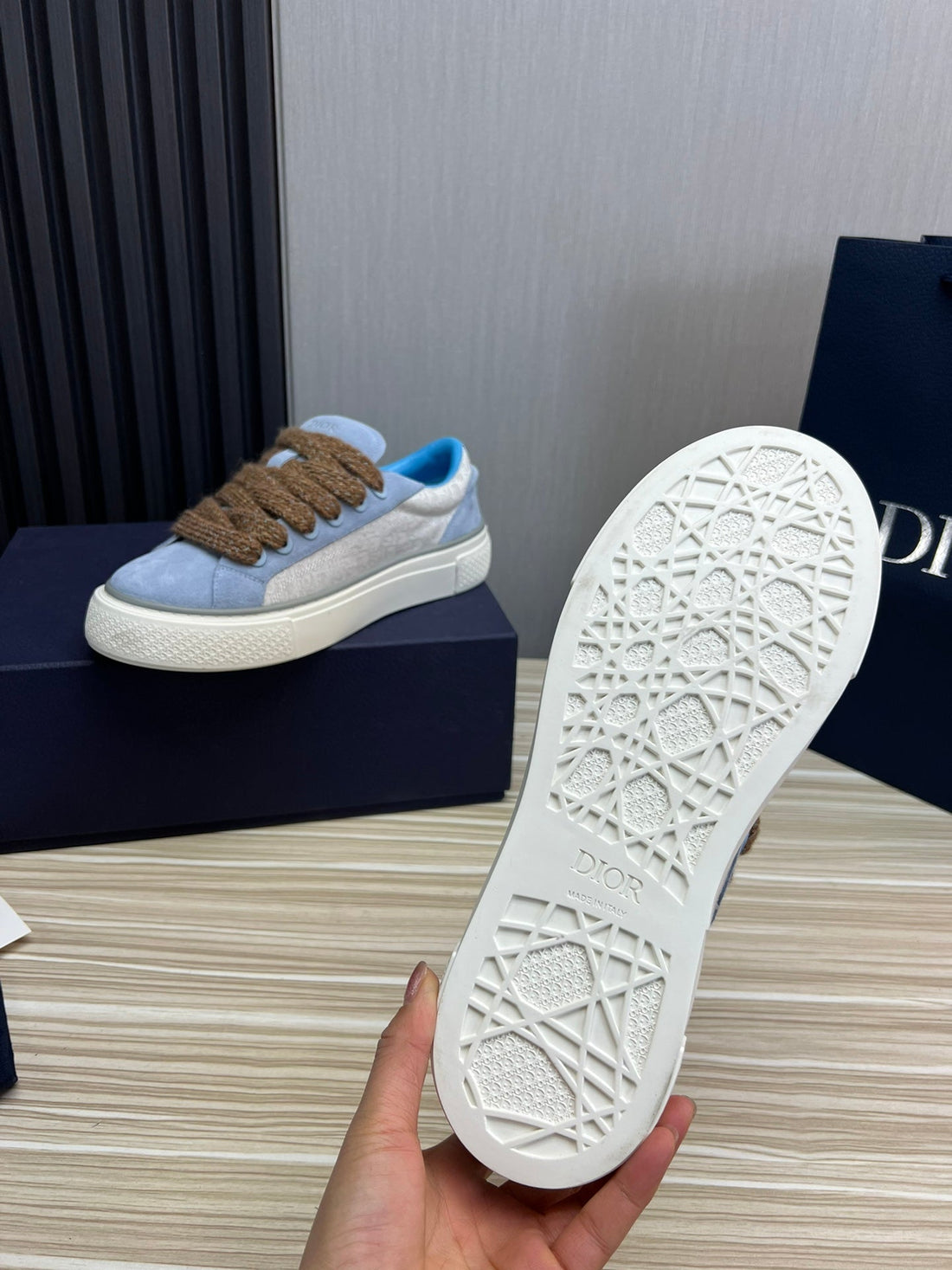 CD B33 Sneaker Cerulean Suede