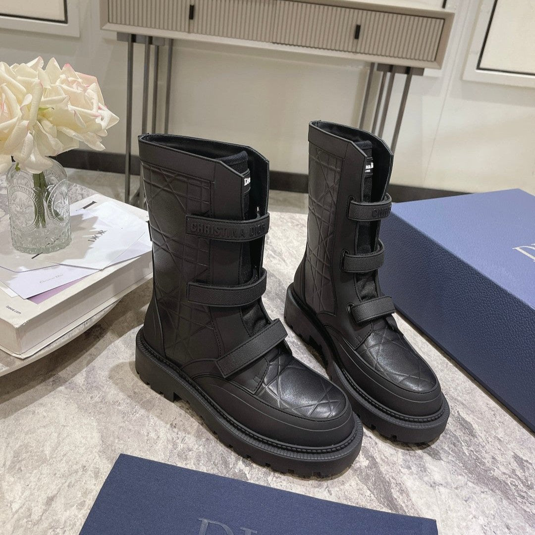 CD Dioranger Ankle Boot 45MM Black Calfskin