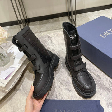 CD Dioranger Ankle Boot 45MM Black Calfskin