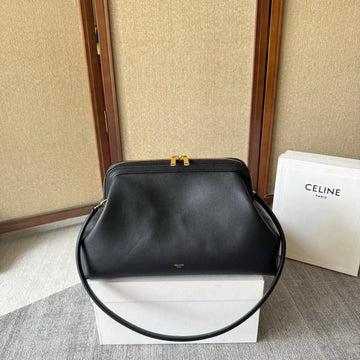 Cl Doctor's Pouch 35CM Black Calfskin 288926