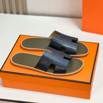 Izmir Sandal Crocodide Black