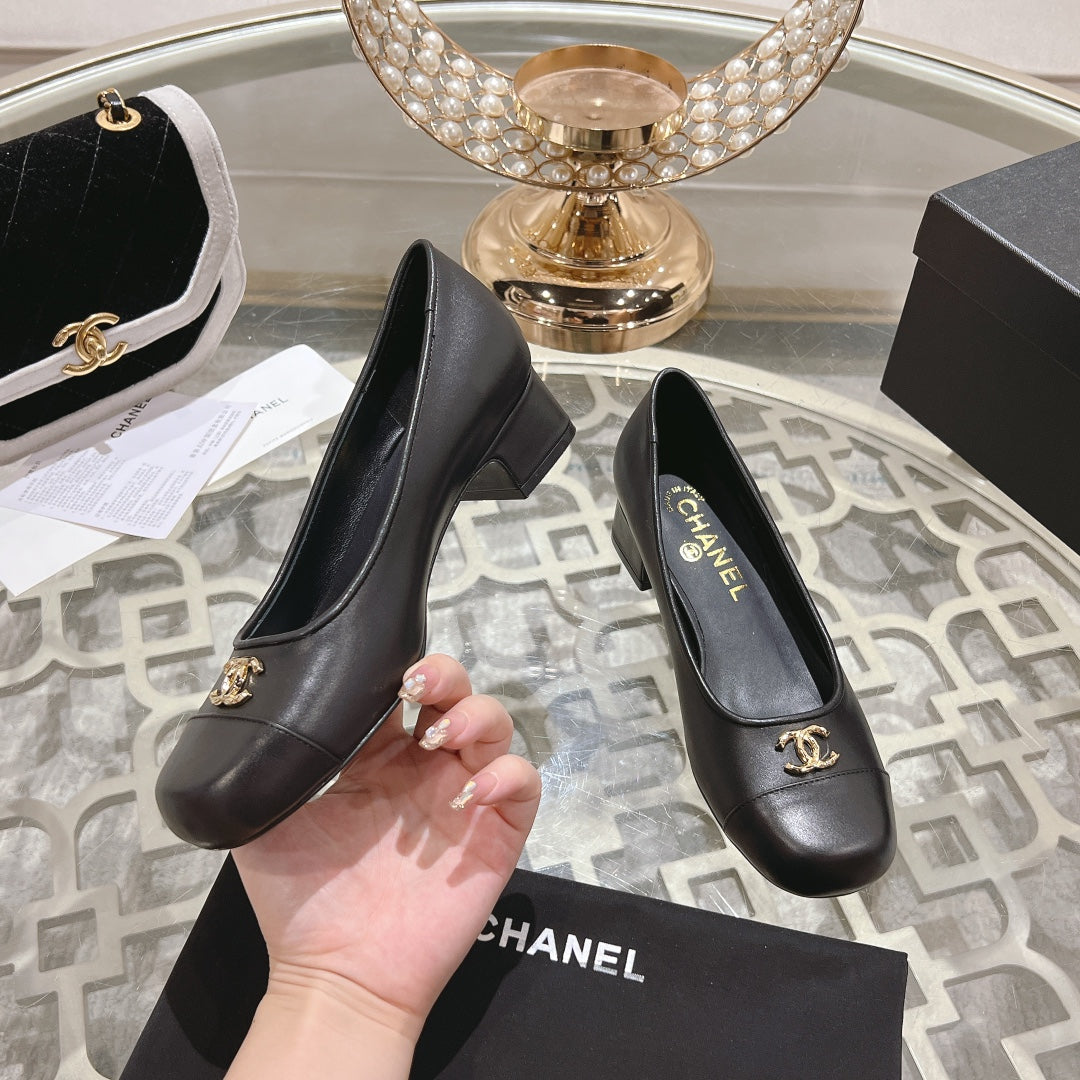 CC High Heels 35MM In Black Lambskin 943283