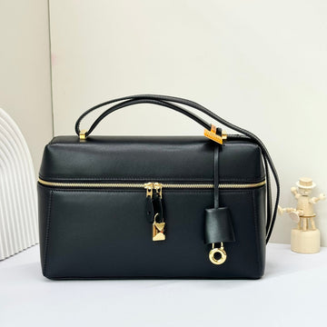 Lp Extra Bag 27CM Black Smooth Calfskin