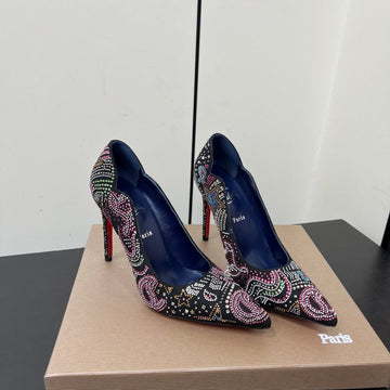 Cl Hot Chick Starlight Pumps 10.5 Suede 618913