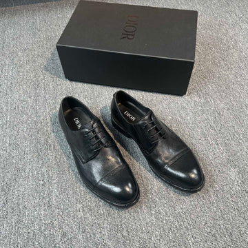 CD Timeless Oxford Black Embossed Calfskin