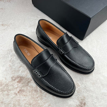 CD Granville Loafer Black Grained Calfskin