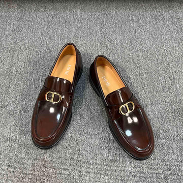 CD Symbol Granville Loafer Syrup Calfskin