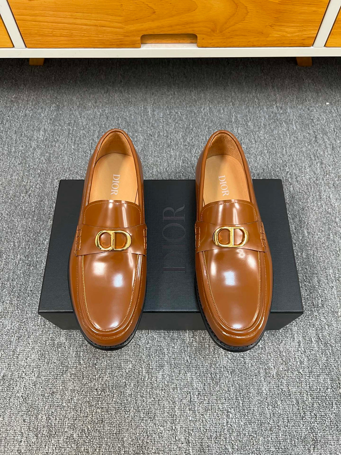 CD Symbol Granville Loafer Bronze Calfskin