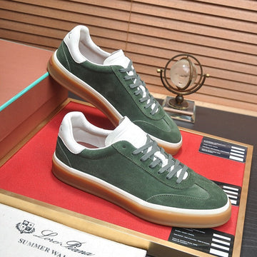Lp Tennis Walk Sneakers Hunter Green Cashmere