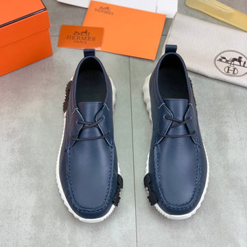 Hm Increase Sneaker Navy Calfskin