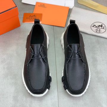 Hm Increase Sneaker Black Calfskin