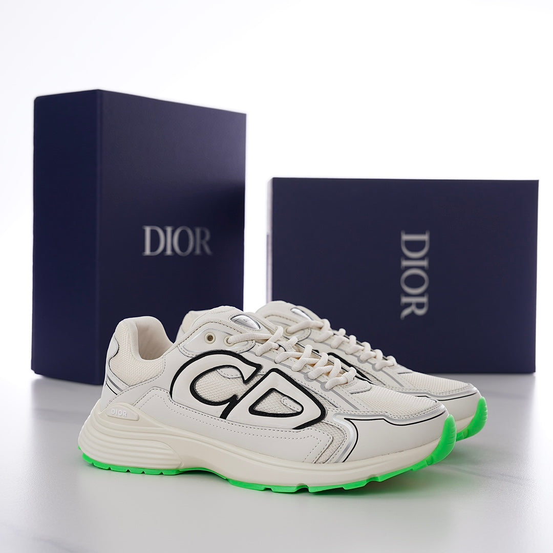 CD B30 Sneaker Cream Mesh Fabric