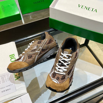 Bv 26S Orbit Flash Sneaker Full Brown Mesh Suede 735925