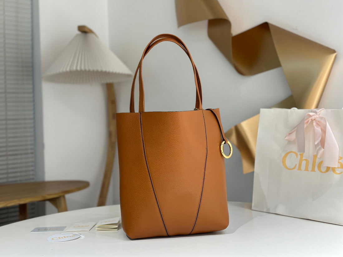 Chloé Spin Brown Calfskin