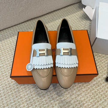 Royal Loafer Nude Brown Calfskin