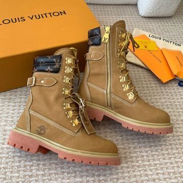 LV X Timberland Ranger Boot Brown Calfskin