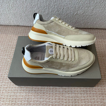 Cl 25C Brunello Cucinelli Beige Sneaker Suede 298885