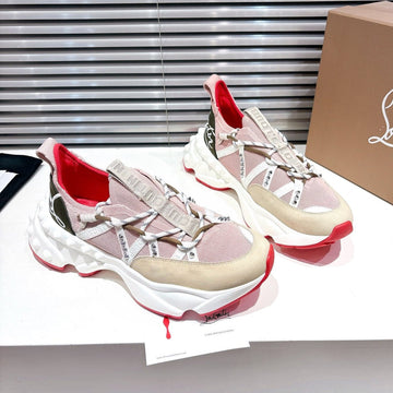 Cl 25 Trailnrun Sneaker Pink Calfskin Mesh 323166