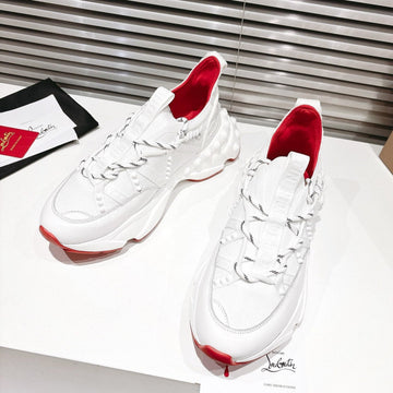 Cl 25 Trailnrun Sneaker White Calfskin Mesh 323170