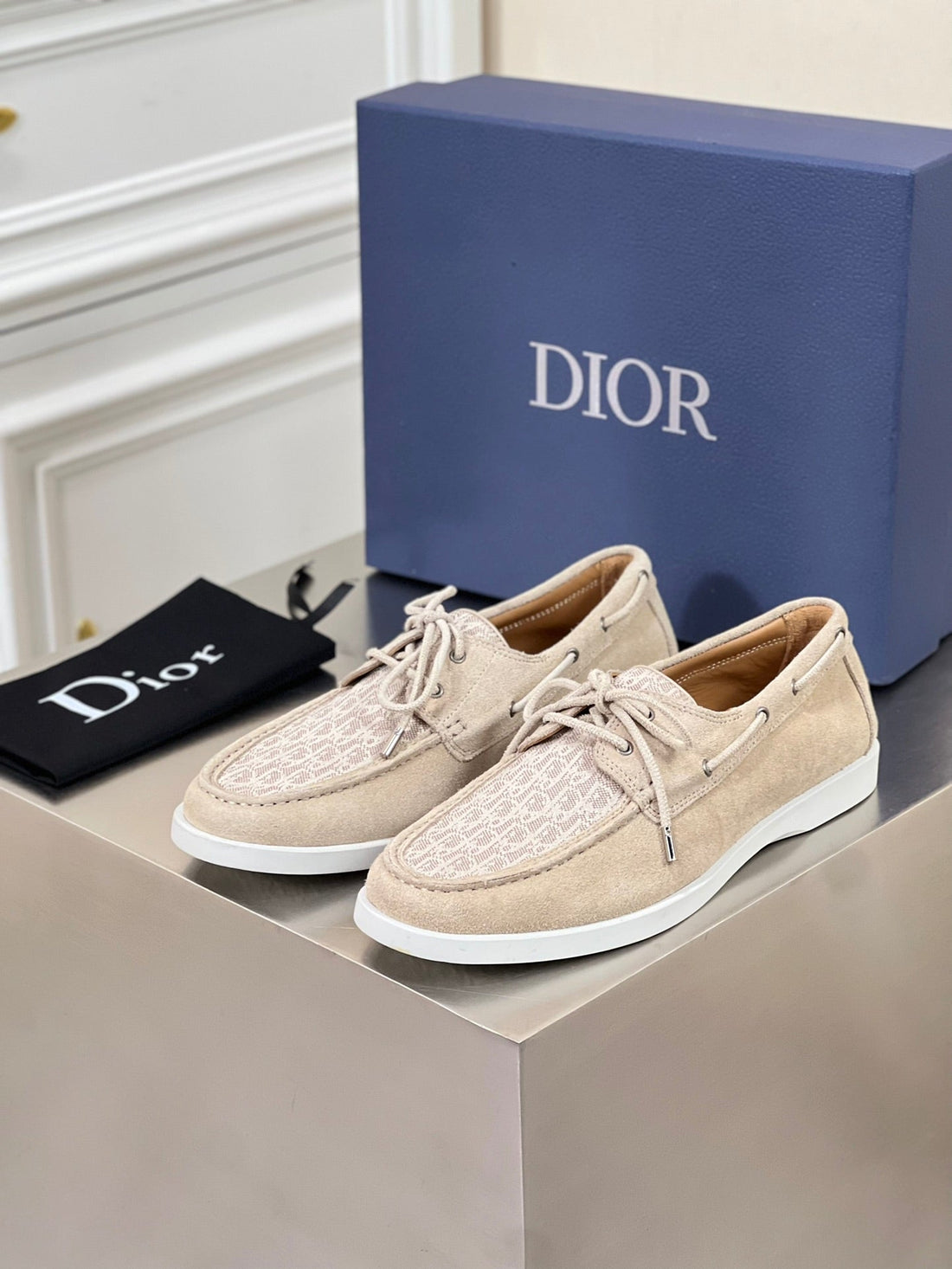 CD Granville Boat Shoe Tan Suede