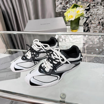 Balenciaga Monday Sneakers Black White Mesh Tpu 714949