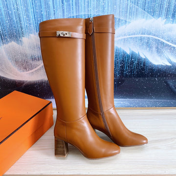 Hm Jumping Boot 70MM In Brown Cowhide 987552