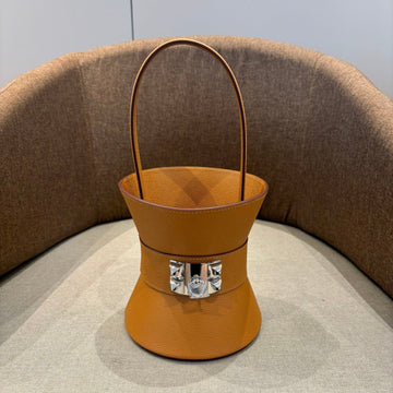 HM Mini Medor Bag Orange Epsom Calfskin 269887