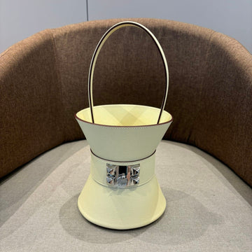 HM Mini Medor Bag Cream Epsom Calfskin 269891