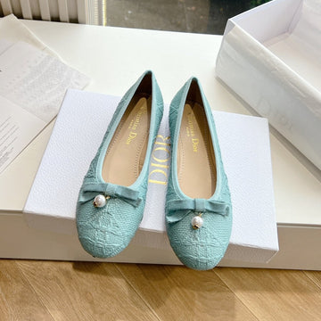 CD Ballet Flat Cloud Blue Sedge Mop Front