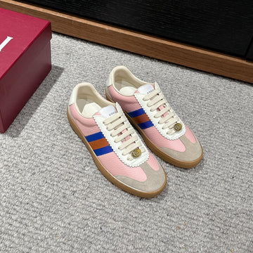GG & Adidas Sneaker Light Pink Calfskin