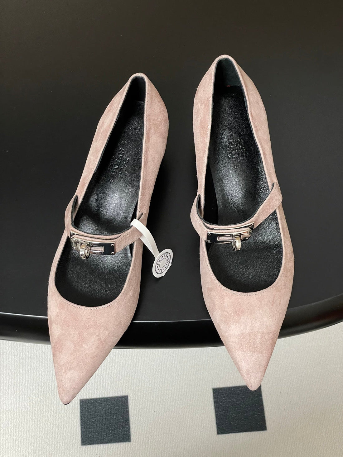 Hm 25 Kiara Pumps Pink Calfskin 319763