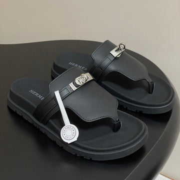 Hm Empire Sandal Black Cowhide 377543