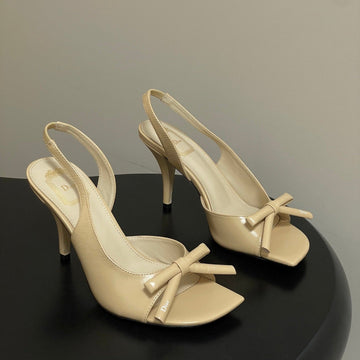 CD 26 Slingback 85 Beige Patent Leather 593607