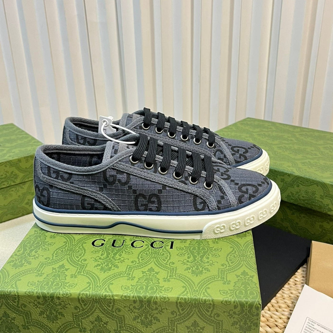 GG Tennis 1977 Ripstop Sneakers State Gray