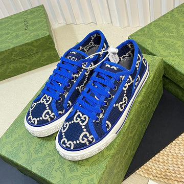 GG Tennis 1977 Ripstop Sneakers Blue Indigo Caro