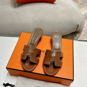 0ASIS Sandal Sepia Calfskin Classic