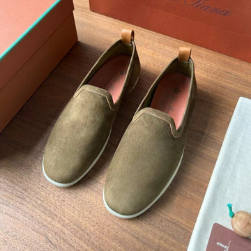 Lp Venice Walk Loafers Moss Suede