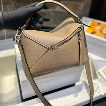 Small Puzzle 23 Bag In Classic Peanut Brown Calfskin