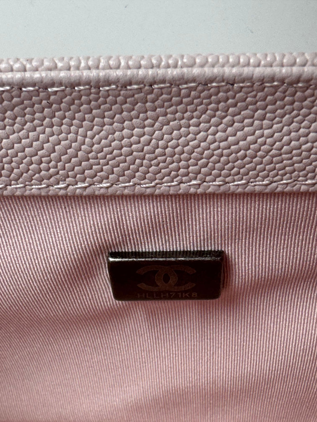 Boy Bag Medium 25 In Pink Nude Calfskin