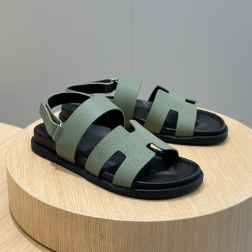 Hm Genius Sandal Fern Calfskin