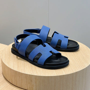 Hm Genius Sandal Cobalt Calfskin