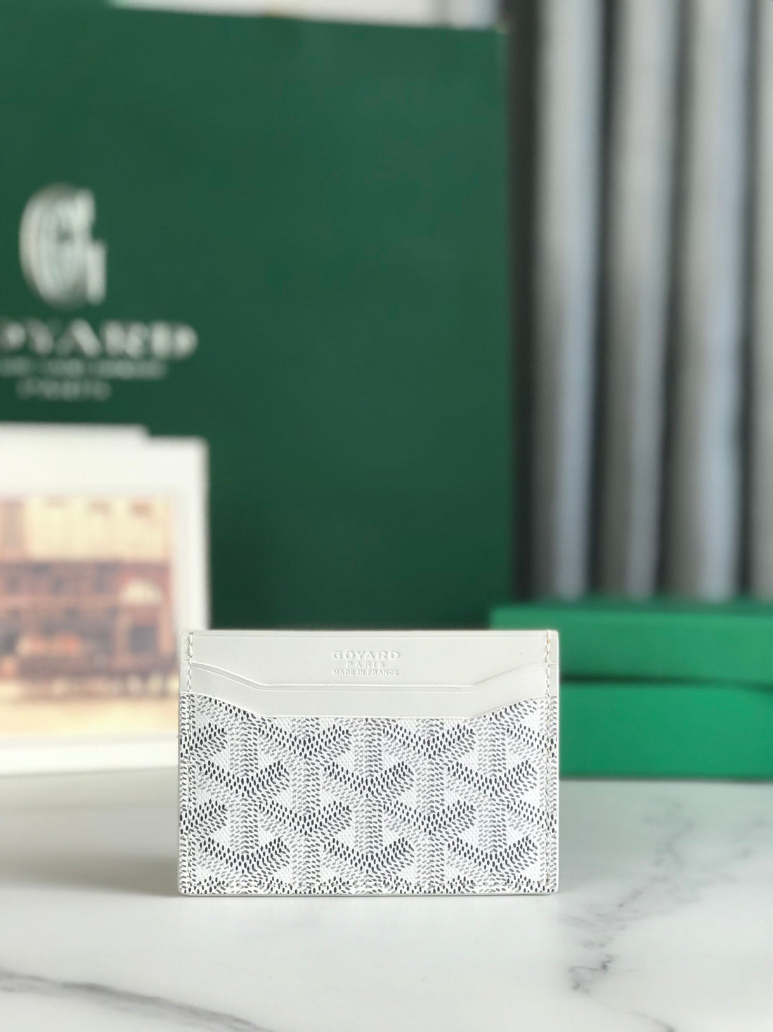 Goya Saint-Sulpice Card Wallet 11CM White Canvas