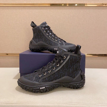 CD B28 High Shoes Black Jacquard