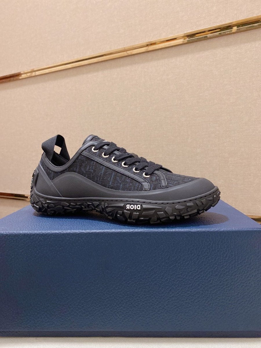 CD B28 Low Shoes Black Jacquard