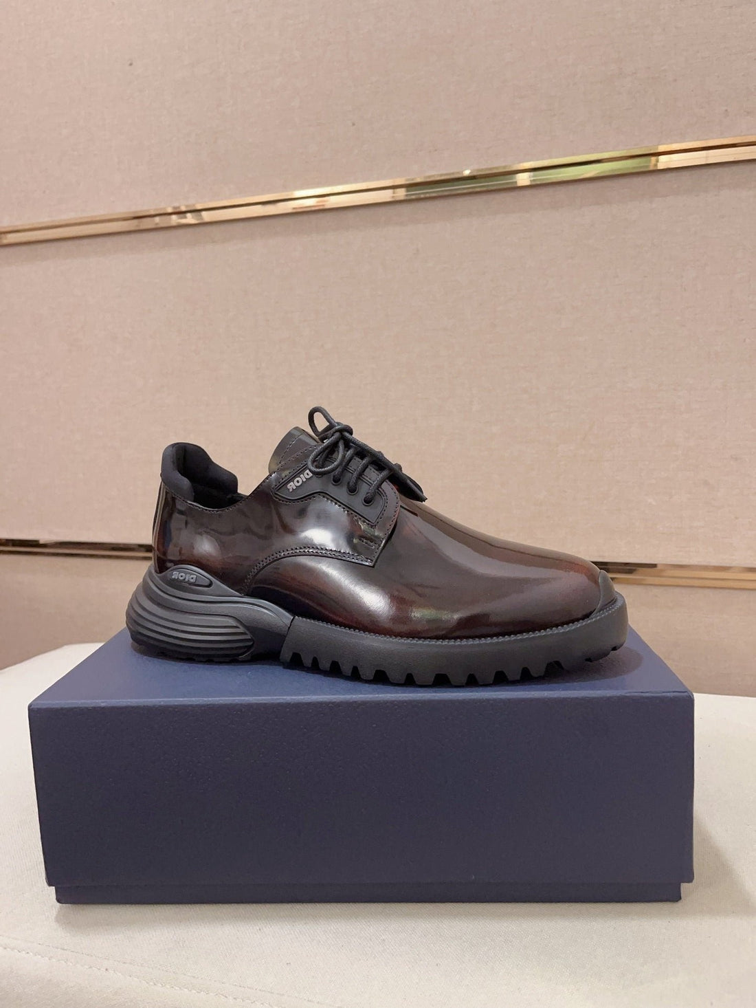 CD Combat Basic Shoe Syrup Polished Calfskin