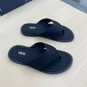 CD Alidas Flip-Flops Black Jacquard