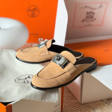 Hm Hot Slip-On Beige Suede 531372